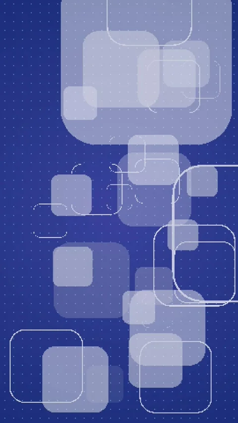 8bit retro game style loop background Stock Footage 311869036