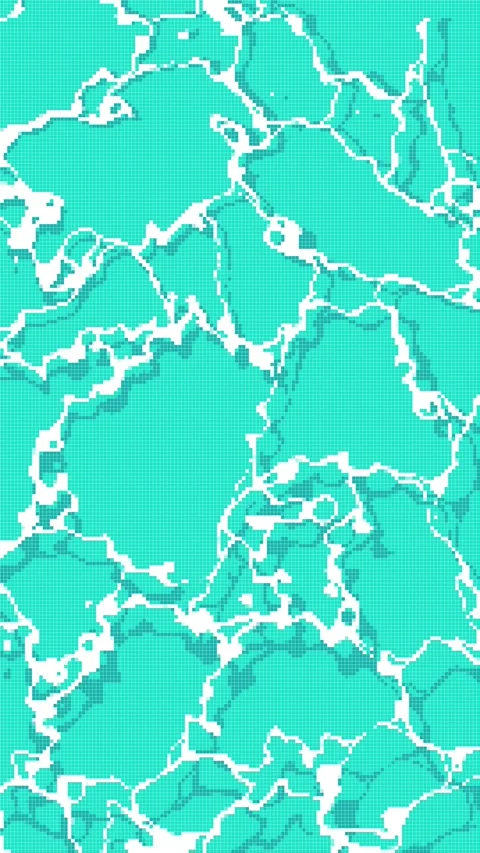 8bit retro game style ocean loop Stock Footage 311904285