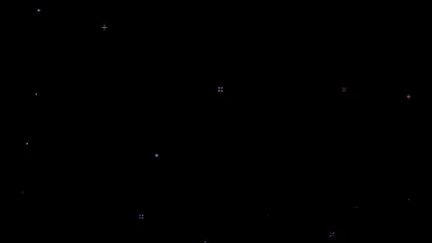 8bit space animation background Stock Footage 313510817