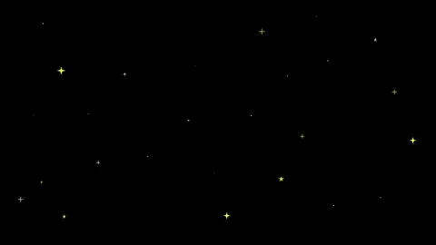 8bit Yellow Green Sparkle Pixel Animation Loop on Black Stock Footage 329205563