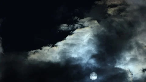 8K 59.94fps Time-Lapse: Bright Sun Shining Through Dynamic Cloud Cover Stock Footage 321950053