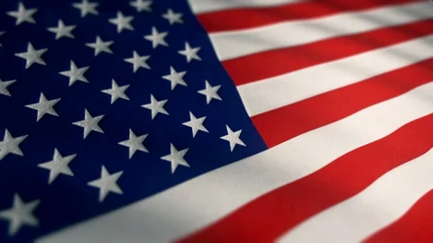 (8K 60 FPS) United States Waving Flag - Seamless Loop (Pond5 Exclusive) Stock Footage