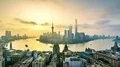 8K 60fps Time-lapse: China,Shanghai skyline at sunrise viewed from skyscraper. 4k or 4k+ Resolution