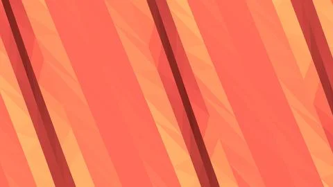8K Abstract 3D Render with Striped Geometric Shapes Stock Illustration