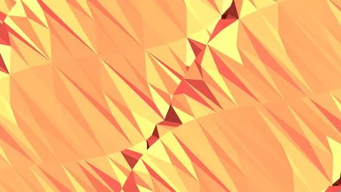 8K Abstract 3D Render with Striped Geometric Shapes Stock Illustration