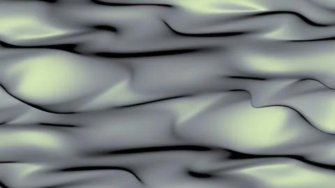 8K Abstract 3D Render with Striped Geometric Shapes Illustrazione stock