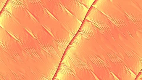 8K Abstract 3D Render with Striped Geometric Shapes Illustrazione stock