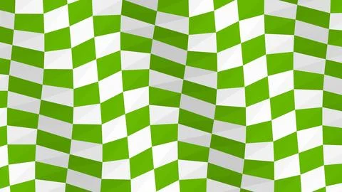 8K Abstract 3D Render with Striped Geometric Shapes Stock Illustration