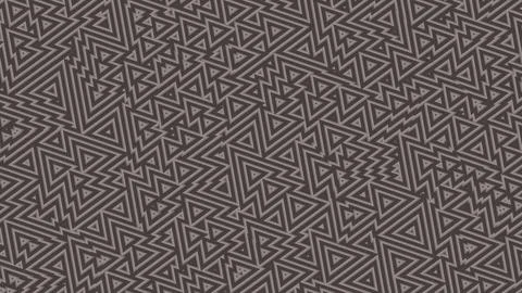 8K Abstract 3D Render with Striped Geometric Shapes Stock Illustration