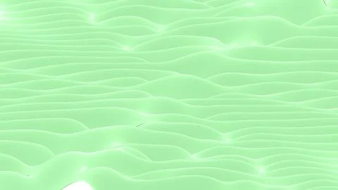 8K Abstract 3D Render with Striped Geometric Shapes Illustrazione stock