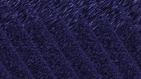8K Abstract 3D Render with Striped Geometric Shapes Stock Illustration