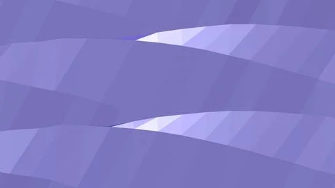 8K Abstract 3D Render with Striped Geometric Shapes Stock Illustration