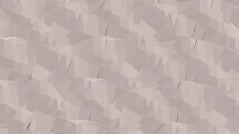 8K Abstract 3D Render with Striped Geometric Shapes Stock Illustration
