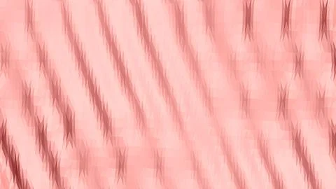 8K Abstract 3D Render with Striped Geometric Shapes Stock Illustration