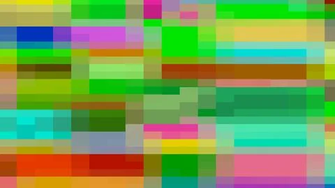 8K Abstract 3D Render with Striped Geometric Shapes Illustrazione stock