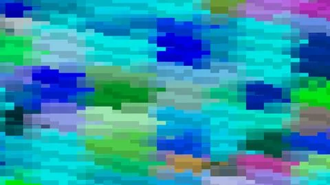 8K Abstract 3D Render with Striped Geometric Shapes Stock Illustration