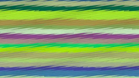 8K Abstract 3D Render with Striped Geometric Shapes Illustrazione stock