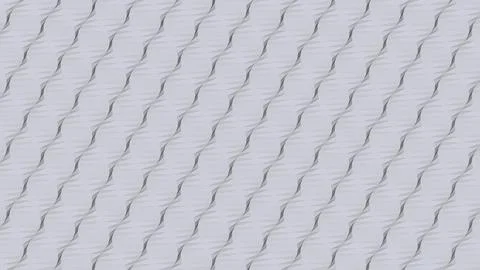 8K Abstract 3D Render with Striped Geometric Shapes Stock Illustration