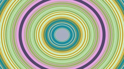 8K Abstract 3D Render with Striped Geometric Shapes Illustrazione stock
