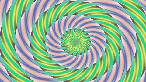 8K Abstract 3D Render with Striped Geometric Shapes Stock Illustration