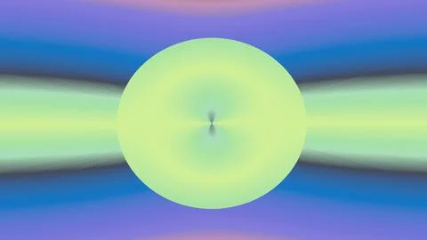 8K Abstract 3D Render with Striped Geometric Shapes Stock Illustration