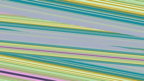 8K Abstract 3D Render with Striped Geometric Shapes Stock Illustration