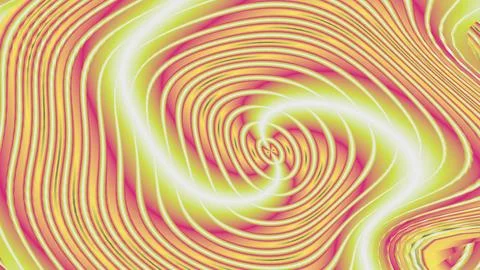 8K Abstract 3D Render with Striped Geometric Shapes Stock Illustration
