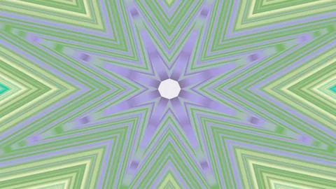 8K Abstract 3D Render with Striped Geometric Shapes Illustrazione stock