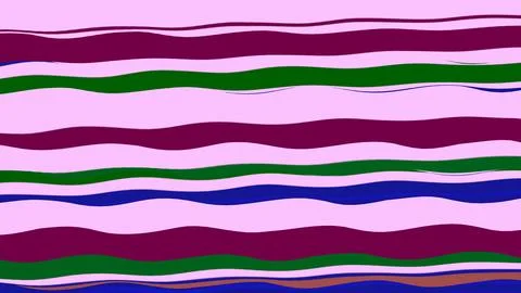 8K Abstract 3D Render with Striped Geometric Shapes Stock Illustration