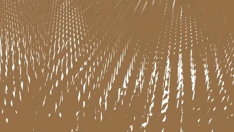 8K Abstract 3D Render with Striped Geometric Shapes Stock Illustration