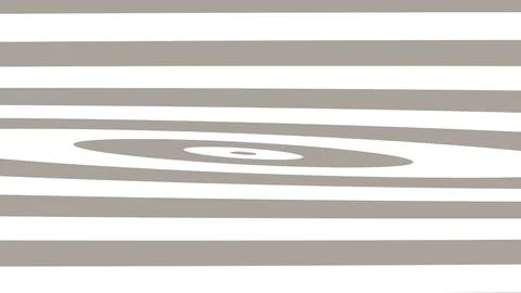 8K Abstract 3D Render with Striped Geometric Shapes Stock Illustration