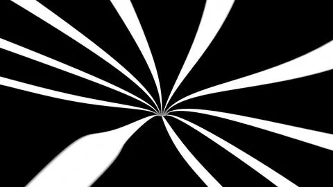 8K Abstract 3D Render with Striped Geometric Shapes Stock Illustration