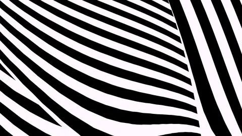 8K Abstract 3D Render with Striped Geometric Shapes Illustrazione stock