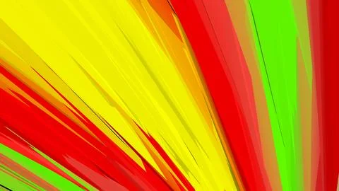 8K Abstract 3D Render with Striped Geometric Shapes Illustrazione stock