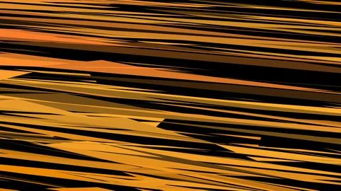 8K Abstract 3D Render with Striped Geometric Shapes Stock Illustration