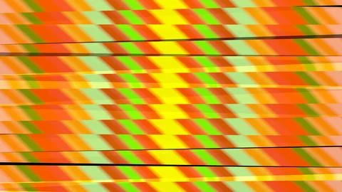 8K Abstract 3D Render with Striped Geometric Shapes Stock Illustration