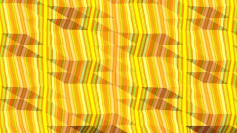 8K Abstract 3D Render with Striped Geometric Shapes Illustrazione stock