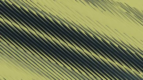 8K Abstract 3D Render with Striped Geometric Shapes Stock Illustration