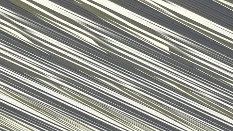 8K Abstract 3D Render with Striped Geometric Shapes Illustrazione stock
