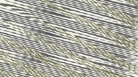 8K Abstract 3D Render with Striped Geometric Shapes Illustrazione stock