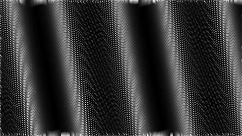 8K Abstract 3D Render with Striped Geometric Shapes Stock Illustration