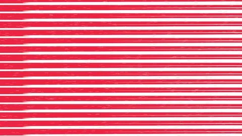 8K Abstract 3D Render with Striped Geometric Shapes Stock Illustration