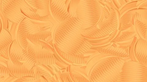 8K Abstract 3D Render with Striped Geometric Shapes Stock Illustration