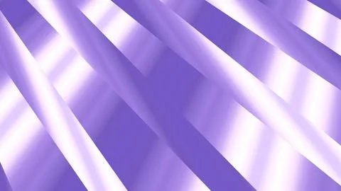 8K Abstract 3D Render with Striped Geometric Shapes Stock Illustration