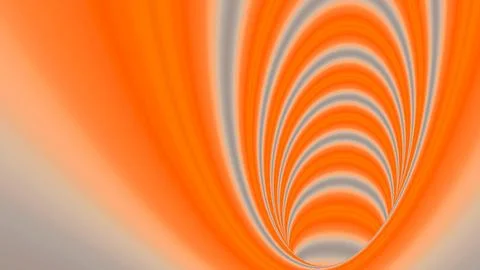 8K Abstract 3D Render with Striped Geometric Shapes Stock Illustration