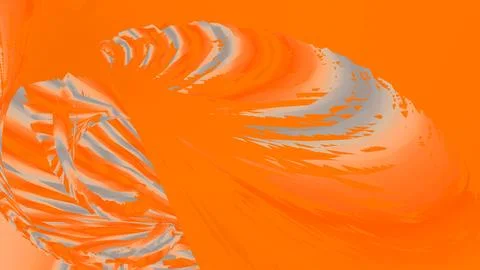 8K Abstract 3D Render with Striped Geometric Shapes Stock Illustration