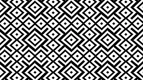 8K Abstract 3D Render with Striped Geometric Shapes Stock Illustration