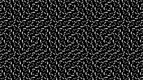 8K Abstract 3D Render with Striped Geometric Shapes Illustrazione stock