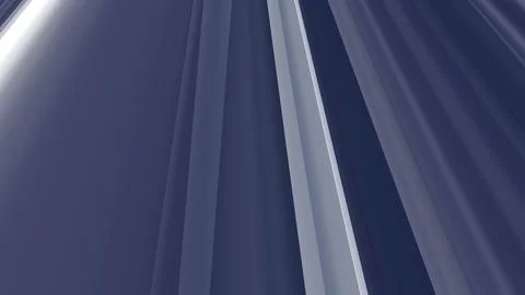 8K Abstract 3D Render with Striped Geometric Shapes Stock Illustration