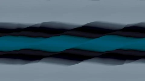 8K Abstract 3D Render with Striped Geometric Shapes Stock Illustration
